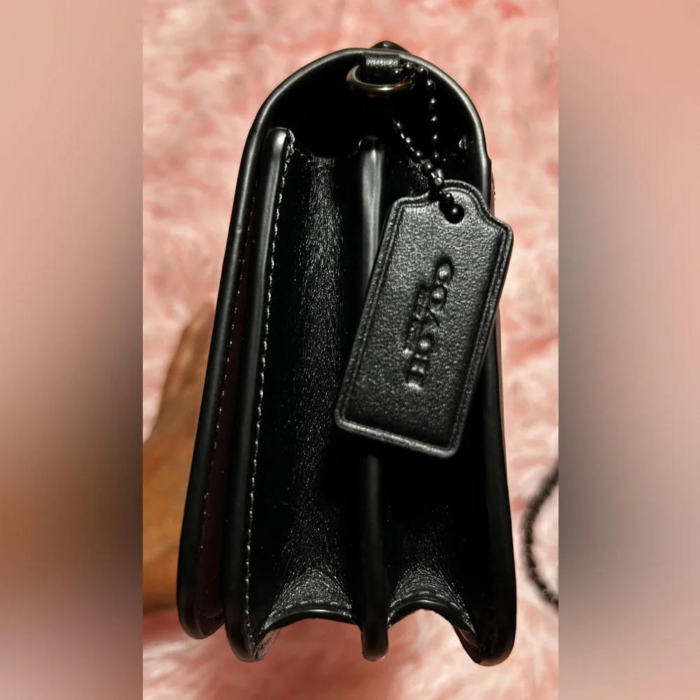 COACH BEA CROSSBODY BAG/BLACK - Picture 6 of 15